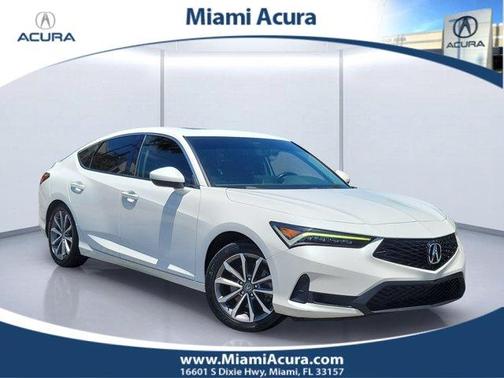 White 2023 Acura Integra Base