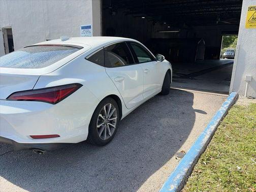 White 2023 Acura Integra Base