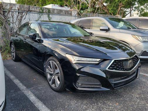 Majestic Black Pearl 2021 Acura TLX Advance