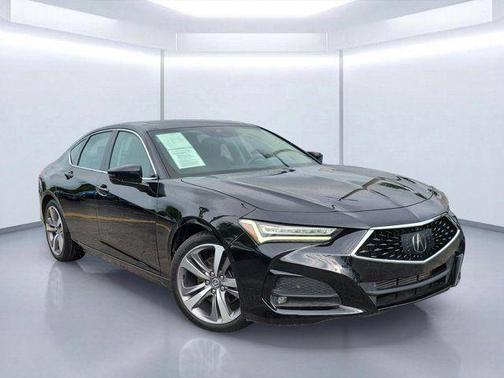 Majestic Black Pearl 2021 Acura TLX Advance