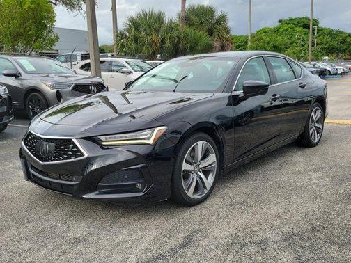 Majestic Black Pearl 2021 Acura TLX Advance