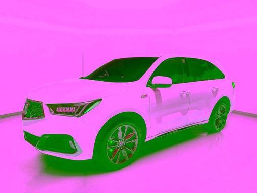 White 2019 Acura MDX 3.5L Technology & A-Spec Pkgs