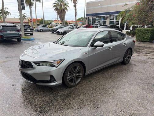 Silver Metallic 2024 Acura Integra A-Spec