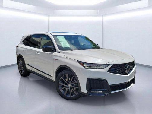 Platinum White 2025 Acura MDX A-Spec