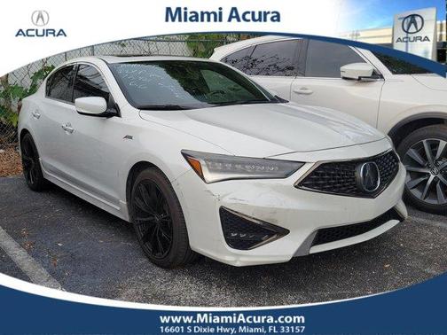 Platinum White Pearl 2020 Acura ILX TECHNOLOGY&A-SPEC PACKAGES