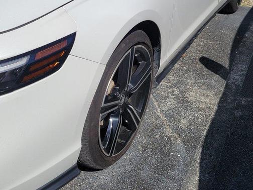 White 2023 Honda Accord Hybrid Sport