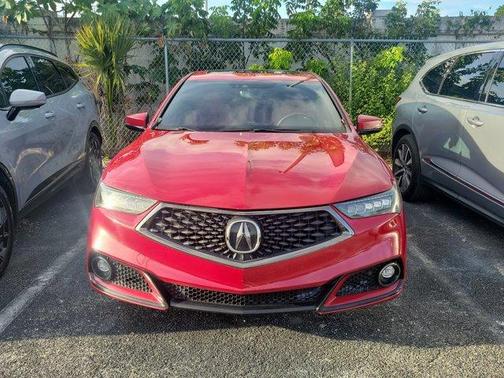 San Marino Red 2018 Acura TLX V6 A-Spec