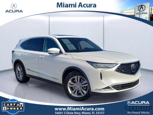 Platinum White Pearl 2024 Acura MDX