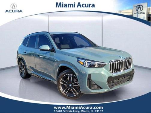 Green Metallic 2023 BMW X1 xDrive28i