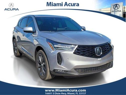 Solar Silver Metallic 2026 Acura RDX A-Spec PACKAGE