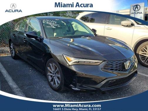 Black 2023 Acura Integra Base