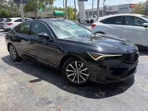 Black 2023 Acura Integra Base