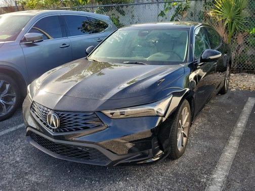 Black 2023 Acura Integra Base