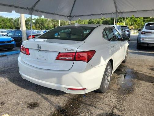 Platinum White Pearl 2020 Acura TLX Technology