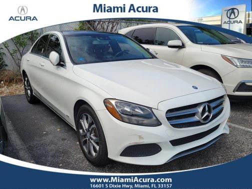 Polar White 2016 Mercedes-Benz C-Class C 300