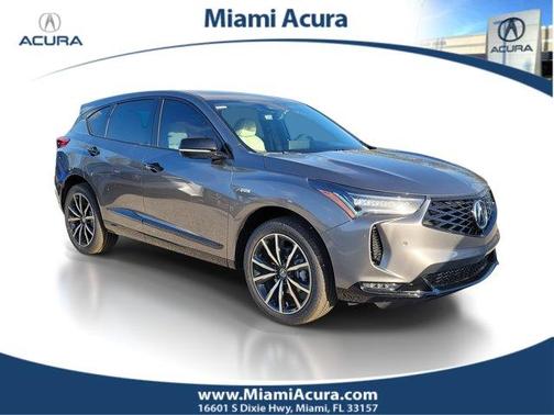 Liquid Carbon Metallic 2026 Acura RDX A-Spec Advance Package