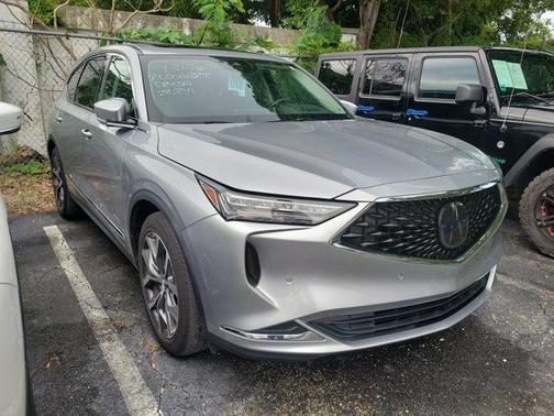 Silver 2024 Acura MDX Technology
