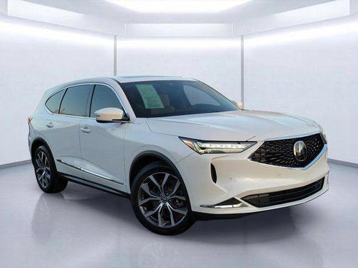 White 2024 Acura MDX Technology