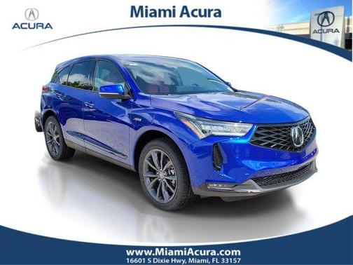 Apex Blue Pearl 2026 Acura RDX A-Spec PACKAGE