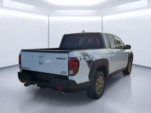 White 2021 Honda Ridgeline Sport