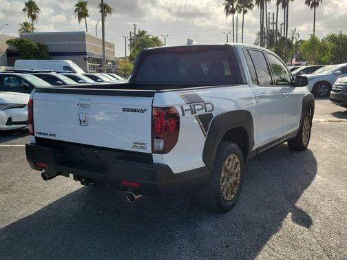 White 2021 Honda Ridgeline Sport