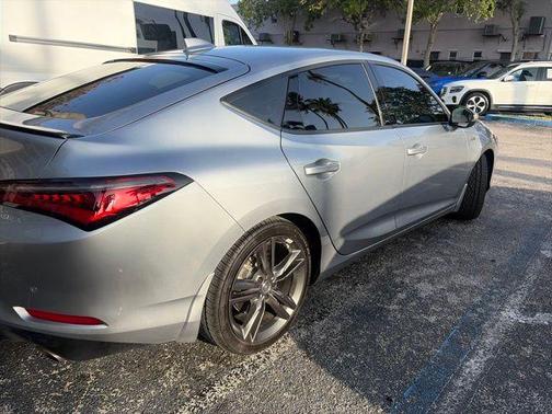 Lunar Silver Metallic 2024 Acura Integra A-Spec Technology