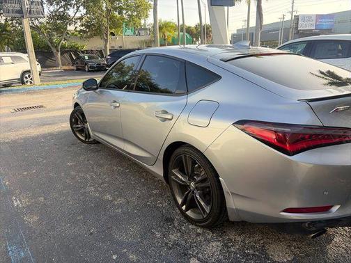 Lunar Silver Metallic 2024 Acura Integra A-Spec Technology