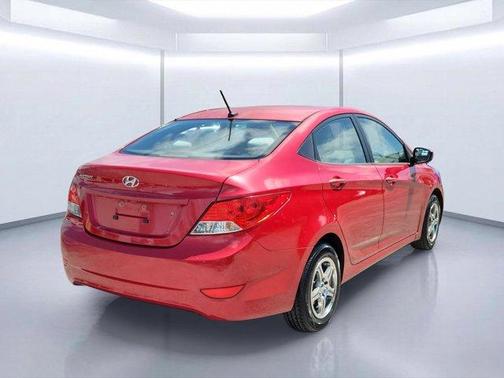 Boston Red 2012 Hyundai Accent GLS
