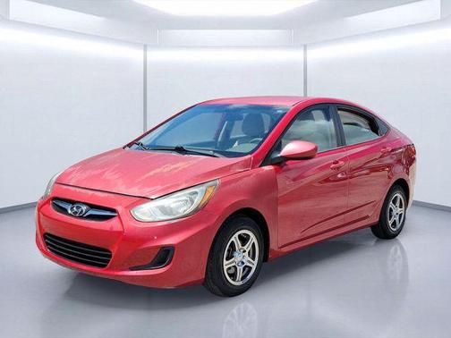 Boston Red 2012 Hyundai Accent GLS