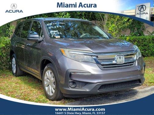 Modern Steel Metallic 2019 Honda Pilot LX