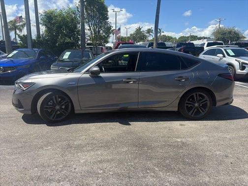 Gray 2024 Acura Integra A-Spec Technology