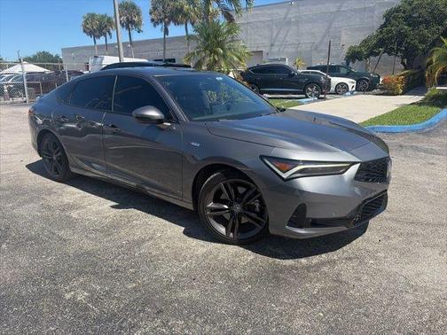 Gray 2024 Acura Integra A-Spec Technology