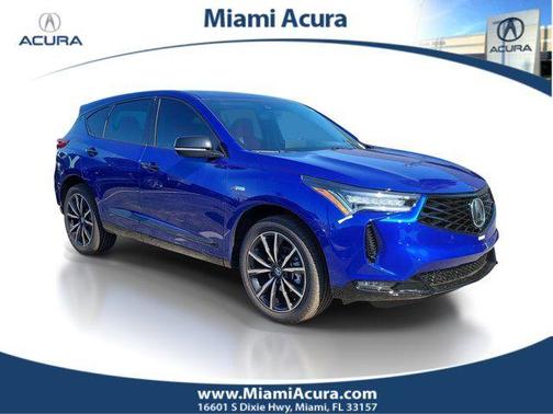 Apex Blue Pearl 2026 Acura RDX A-Spec Advance Package