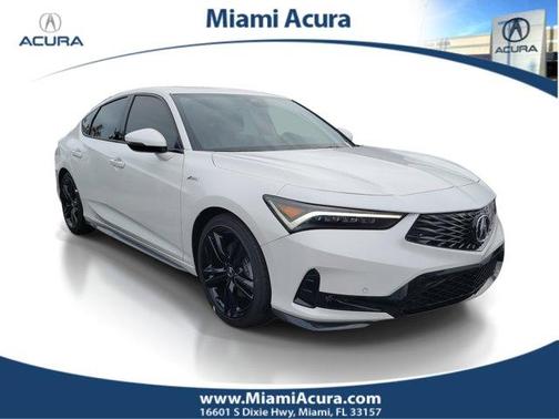 Platinum White Pearl 2026 Acura Integra A-Spec Technology