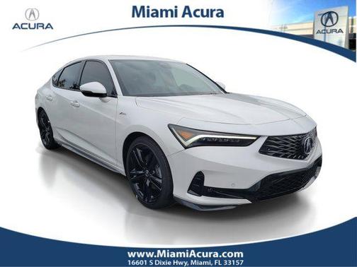 Platinum White Pearl 2026 Acura Integra A-Spec Technology