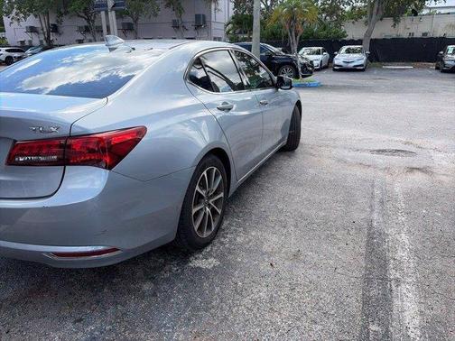 Silver 2016 Acura TLX V6 Tech
