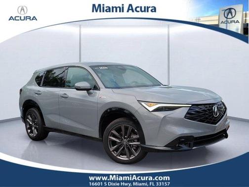Gray 2025 Acura ADX A-Spec
