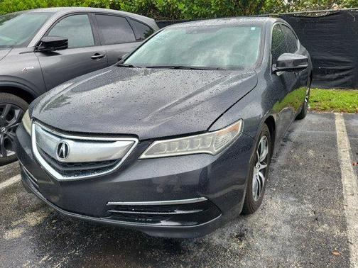 Gray 2016 Acura TLX Tech