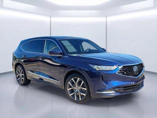 Blue 2024 Acura MDX Technology