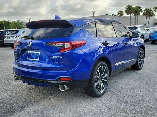Apex Blue Pearl 2026 Acura RDX A-Spec Advance Package