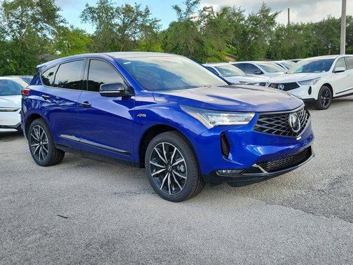 Apex Blue Pearl 2026 Acura RDX A-Spec Advance Package