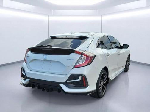 Platinum White Pearl 2021 Honda Civic Sport