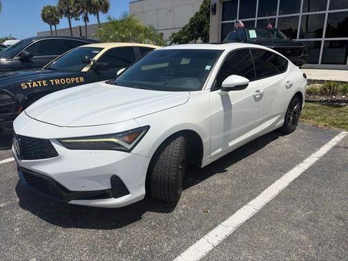 White 2024 Acura Integra A-Spec Technology
