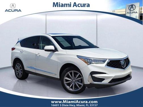 Platinum White Pearl 2021 Acura RDX Technology Package