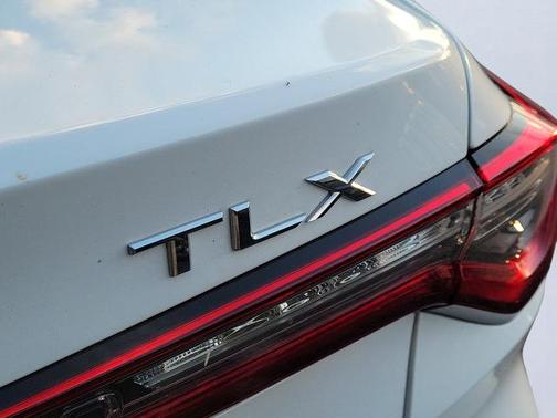White 2023 Acura TLX Technology