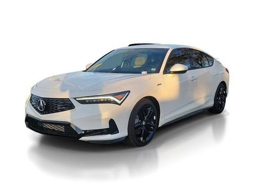 Platinum White Pearl 2026 Acura Integra A-Spec