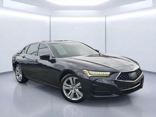Phantom Violet Pearl 2021 Acura TLX Technology