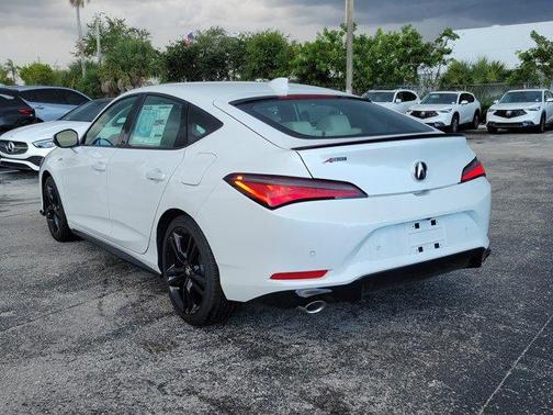Platinum White Pearl 2026 Acura Integra A-Spec Technology