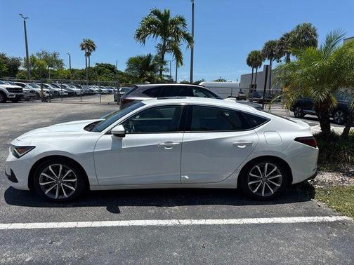 White 2023 Acura Integra Base