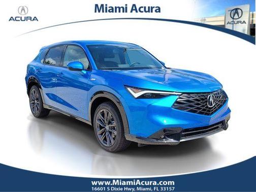 Apex Blue Pearl 2026 Acura ADX A-Spec